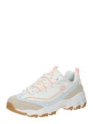 SKECHERS Sneaker low 'D'Lites'  beige / lyseblå / lyseorange / lys pin...