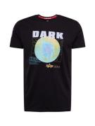 ALPHA INDUSTRIES Bluser & t-shirts 'Dark Side'  lyseblå / sennep / lys...