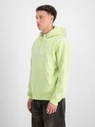 ALPHA INDUSTRIES Sweatshirt  lime / hvid