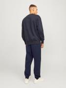 JACK & JONES Bukser 'JPSTKane JJCaleb'  navy / orange / hvid