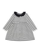 PETIT BATEAU Kjole  sort / hvid