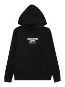 Jack & Jones Junior Sweatshirt 'JORBushwick''  grå / sort / hvid