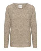 My Essential Wardrobe Pullover  beige-meleret