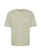 JACK & JONES Bluser & t-shirts 'JCOAERO'  pastelgrøn / hvid