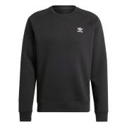 ADIDAS ORIGINALS Sweatshirt 'Trefoil Essentials'  sort / hvid