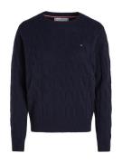 TOMMY HILFIGER Pullover  navy / rød / hvid