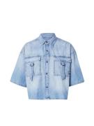 G-STAR Overgangsjakke  blue denim