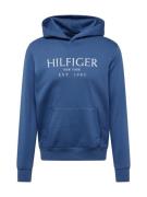 TOMMY HILFIGER Sweatshirt  blå / hvid