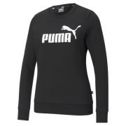 PUMA Sweatshirt 'Essential'  sort / hvid