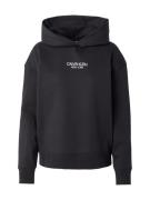 Calvin Klein Sweatshirt 'NEW YORK'  sort / hvid