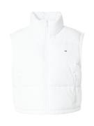 Tommy Jeans Vest 'ESSENTIAL'  hvid