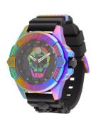 Philipp Plein Analogt ur  aqua / neonlilla / orange / sort