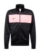 Nike Sportswear Overgangsjakke 'AIR'  lyserød / sort / hvid