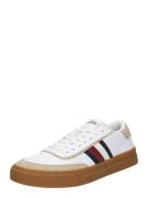 TOMMY HILFIGER Sneaker low 'CUPSET 1A2'  beige / navy / mørkerød / hvi...