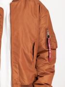 ALPHA INDUSTRIES Overgangsjakke 'MA-1 CS'  brun