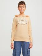 Jack & Jones Junior Sweatshirt  lyseorange / sort / offwhite