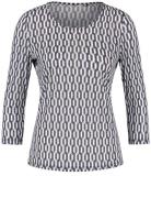 GERRY WEBER Shirts  lyseblå / grafit / sort / hvid