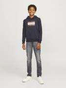 Jack & Jones Junior Jeans 'JJIGlenn JJOriginal'  grey denim