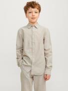 Jack & Jones Junior Skjorte  beige-meleret