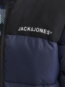 Jack & Jones Junior Vinterjakke  navy / sort / hvid