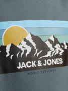 Jack & Jones Junior Sweatshirt  blå / gul / sort