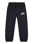 GANT Bukser  navy / hvid