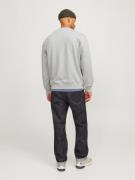 JACK & JONES Sweatshirt 'RDDryder'  antracit / grå-meleret