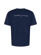 Tommy Jeans Bluser & t-shirts  mørkeblå / hvid