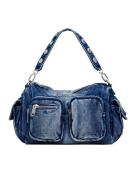 Desigual Håndtaske  blue denim / sølv