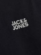 JACK & JONES Bluser & t-shirts  lysegrå / sort