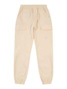 Calvin Klein Jeans Bukser 'ESSENTIAL'  lysebeige / hvid