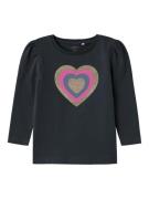 NAME IT Bluser & t-shirts 'STAR'  marin / opal / guld / lys pink