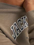 Jack & Jones Junior Sweatshirt  brun / sort / hvid