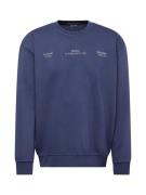 GUESS Sweatshirt  navy / azur / hvid