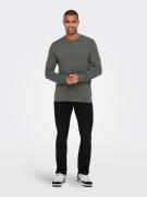 Only & Sons Pullover 'ONSFelix'  mudderfarvet