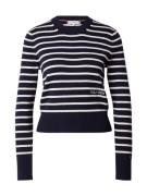 TOMMY HILFIGER Pullover  navy / hvid