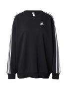 ADIDAS ORIGINALS Sportsweatshirt 'Essentials'  sort / hvid