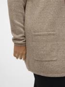 Vero Moda Curve Cardigan 'DOFFY'  brun