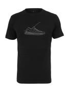 Mister Tee Bluser & t-shirts 'One Line Sneaker'  sort / hvid