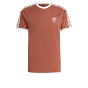 ADIDAS ORIGINALS Bluser & t-shirts 'Adicolor Classics'  brun / hvid