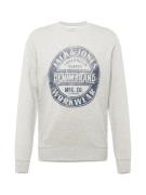 JACK & JONES Sweatshirt  mørkeblå / grå-meleret