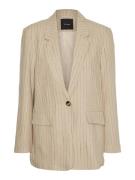 VERO MODA Blazer  creme / brun