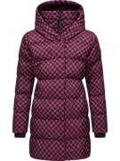 Ragwear Funktionsfrakke 'Niara'  magenta / sort