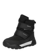 GEOX Snowboots 'Trekkyup'  sort / sølv