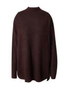 VERO MODA Pullover 'VMPlaza'  mørkebrun