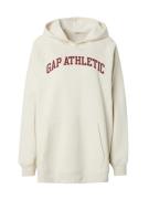 GAP Sweatshirt 'ATHLETIC'  burgunder / uldhvid