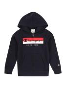 Champion Authentic Athletic Apparel Sweatjakke  mørkeblå / knaldrød / ...