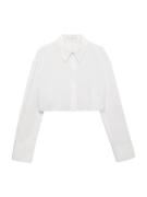 MANGO Bluse 'LEONA'  offwhite