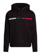 TOMMY HILFIGER Sweatshirt  mørkeblå / rød / sort / hvid