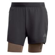 ADIDAS PERFORMANCE Sportsbukser 'Power'  brun / sort